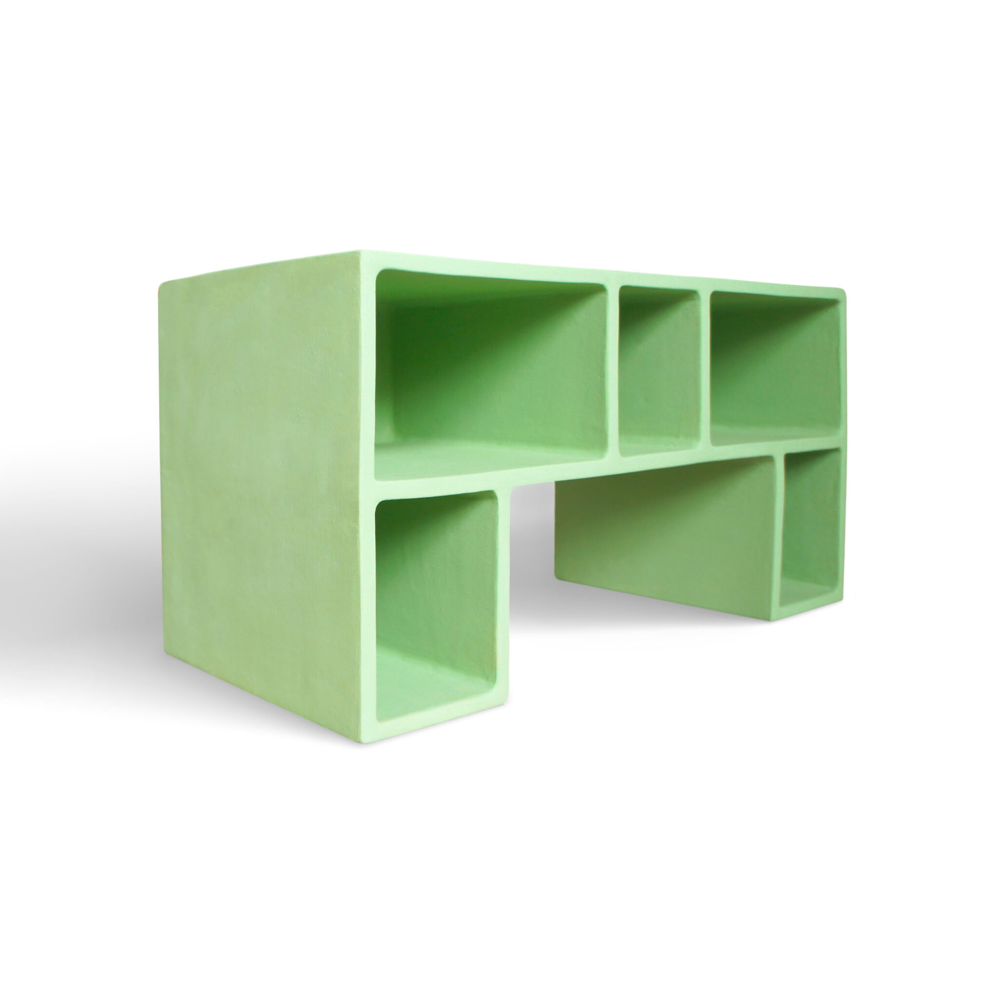 ason ceramic coffee table rear side view