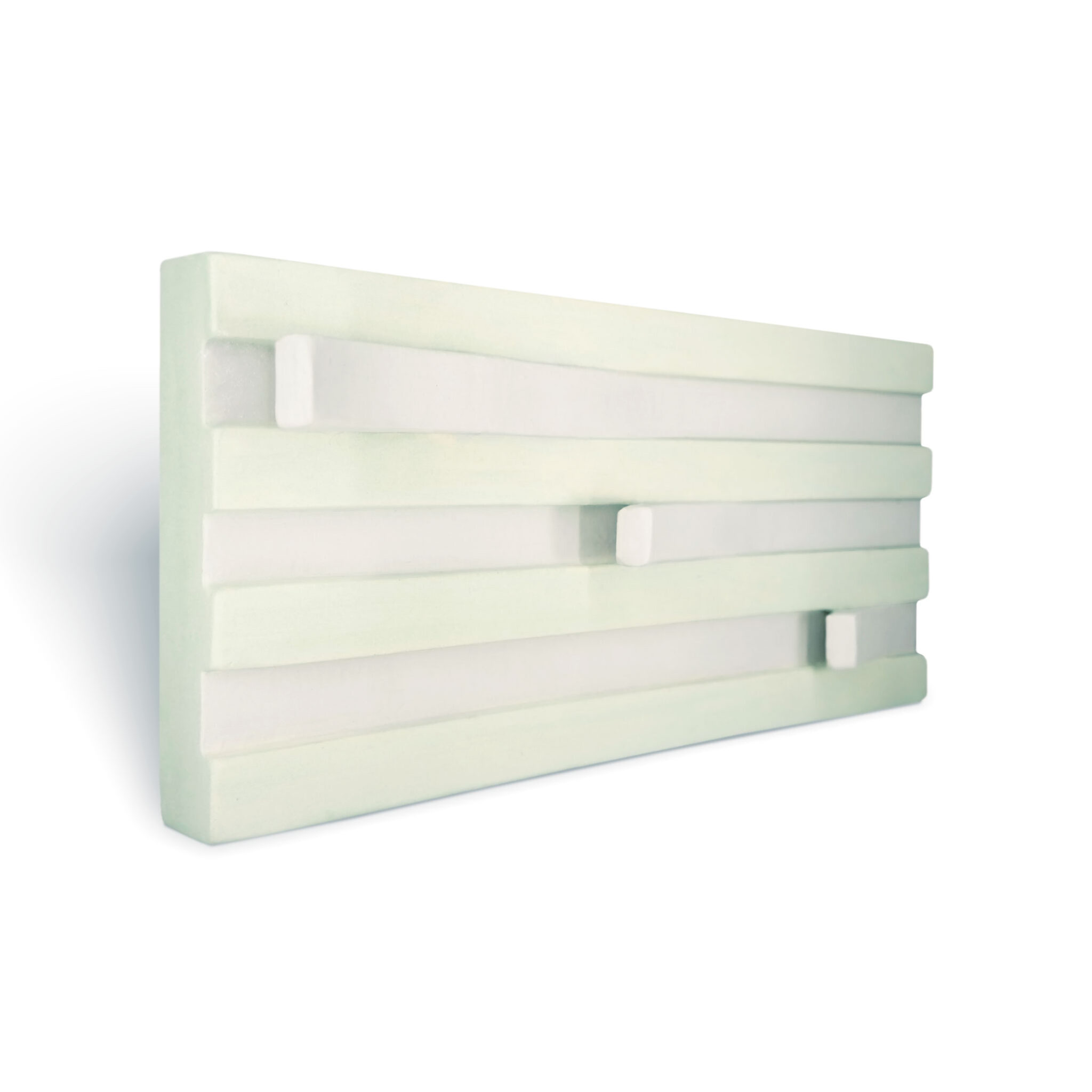 flag ceramic coat rack left view
